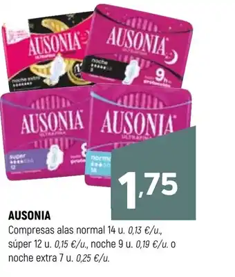 Coviran AUSONIA Compresas alas normal oferta