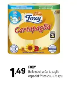 Coviran FOXY Rollo cocina Cartapaglia oferta