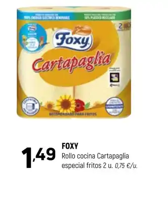 Coviran FOXY Rollo cocina Cartapaglia oferta