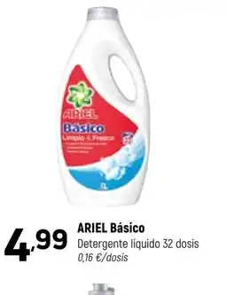 Coviran ARIEL Básico Detergente liquido 32 dosis oferta