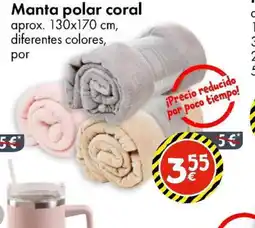 TEDi Manta polar coral oferta