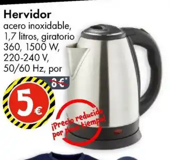 TEDi Hervidor oferta