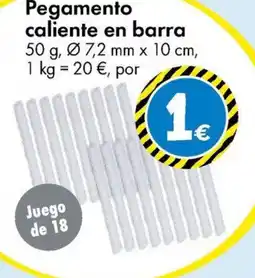 TEDi Pegamento caliente en barra oferta