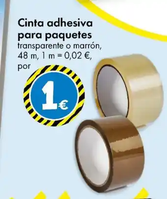 TEDi Cinta adhesiva para paquetes oferta