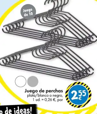 TEDi Juego de perchas oferta