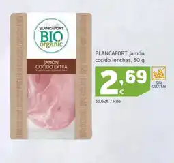 HiperDino BLANCAFORT jamón cocido lonchas oferta