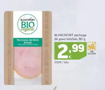 HiperDino BLANCAFORT pechuga de pavo lonchas oferta