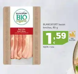 HiperDino BLANCAFORT bacon lonchas oferta