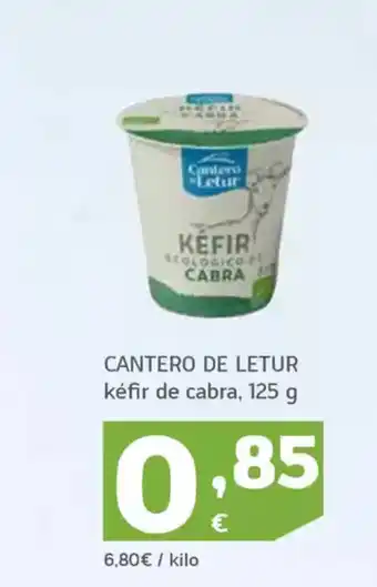 HiperDino CANTERO DE LETUR kéfir de cabra oferta