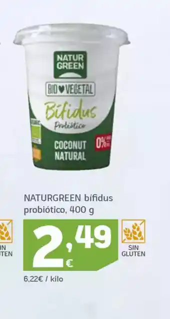 HiperDino NATURGREEN bifidus probiótico oferta