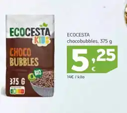 HiperDino ECOCESTA chocobubbles oferta