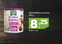 HiperDino NATURGREEN eritritol bio oferta