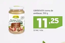 HiperDino GRANOVITA crema de avellanas oferta