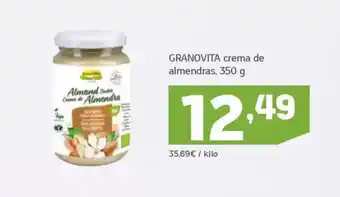 HiperDino GRANOVITA crema de almendras oferta