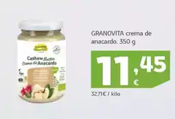 HiperDino GRANOVITA crema de anacardo oferta