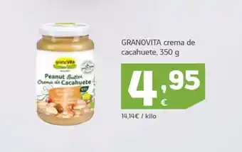 HiperDino GRANOVITA crema de cacahuete oferta