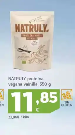 HiperDino NATRULY proteína vegana vainilla oferta