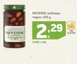 HiperDino RIOVERDE aceitunas negras oferta