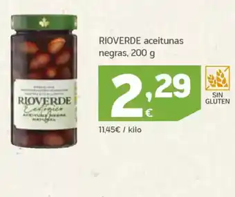 HiperDino RIOVERDE aceitunas negras oferta