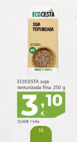 HiperDino ECOCESTA soja texturizada fina oferta