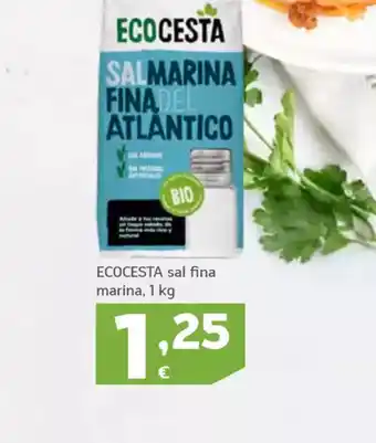 HiperDino ECOCESTA sal fina oferta