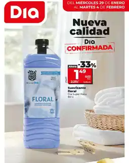 Dia FLORAL Suavizante oferta