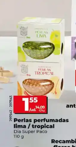 Dia Perlas perfumadas lima / tropical oferta