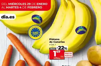 Dia Plátano de Canarias oferta