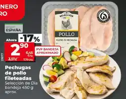 Dia Pechugas de pollo fileteadas Selección de Dia bandeja oferta