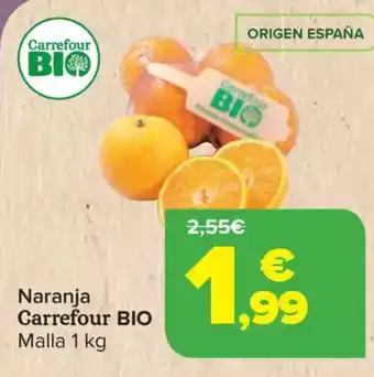 Carrefour CARREFOUR BIO Naranja oferta