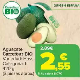 Carrefour Aguacate Carrefour BIO oferta