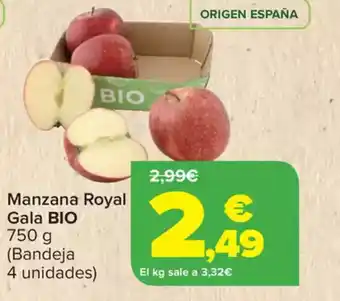 Carrefour Manzana Royal Gala BIO oferta