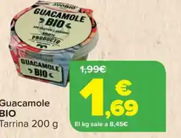 Carrefour GUACAMOLE BIO oferta