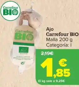 Carrefour CARREFOUR BIO Ajo oferta