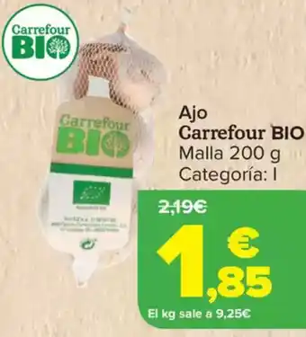 Carrefour CARREFOUR BIO Ajo oferta