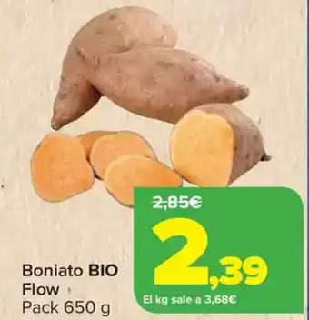 Carrefour Boniato bio flow oferta