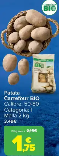 Carrefour CARREFOUR BIO Patatas oferta