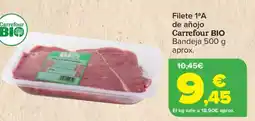 Carrefour CARREFOUR BIO Filete 1ªA de añojo oferta