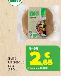 Carrefour CARREFOUR BIO Seitán oferta