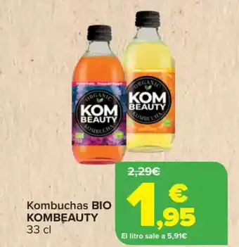 Carrefour KOMBEAUTY Kombuchas bio oferta