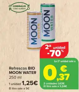 Carrefour MOON WATER Refrescos bio oferta