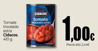 UDACO Cidacos - tomate troceado extra oferta