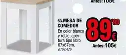 Rapimueble Blanco - mesa de comedor oferta