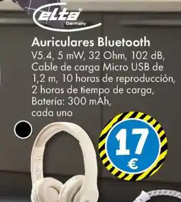 TEDi ELTA Auriculares Bluetooth oferta