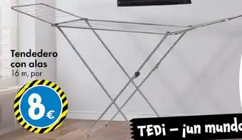 TEDi Tendedero con alas oferta