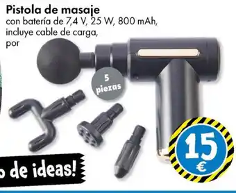 TEDi Pistola de masaje oferta