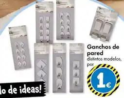 TEDi Ganchos de pared oferta