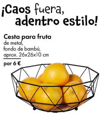 TEDi Cesta para fruta oferta