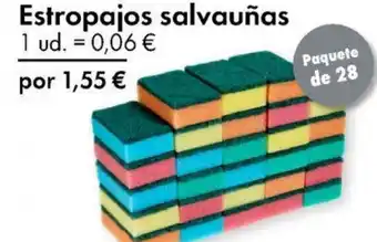 TEDi Estropajos salvauñas oferta