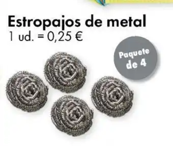 TEDi Estropajos de metal oferta